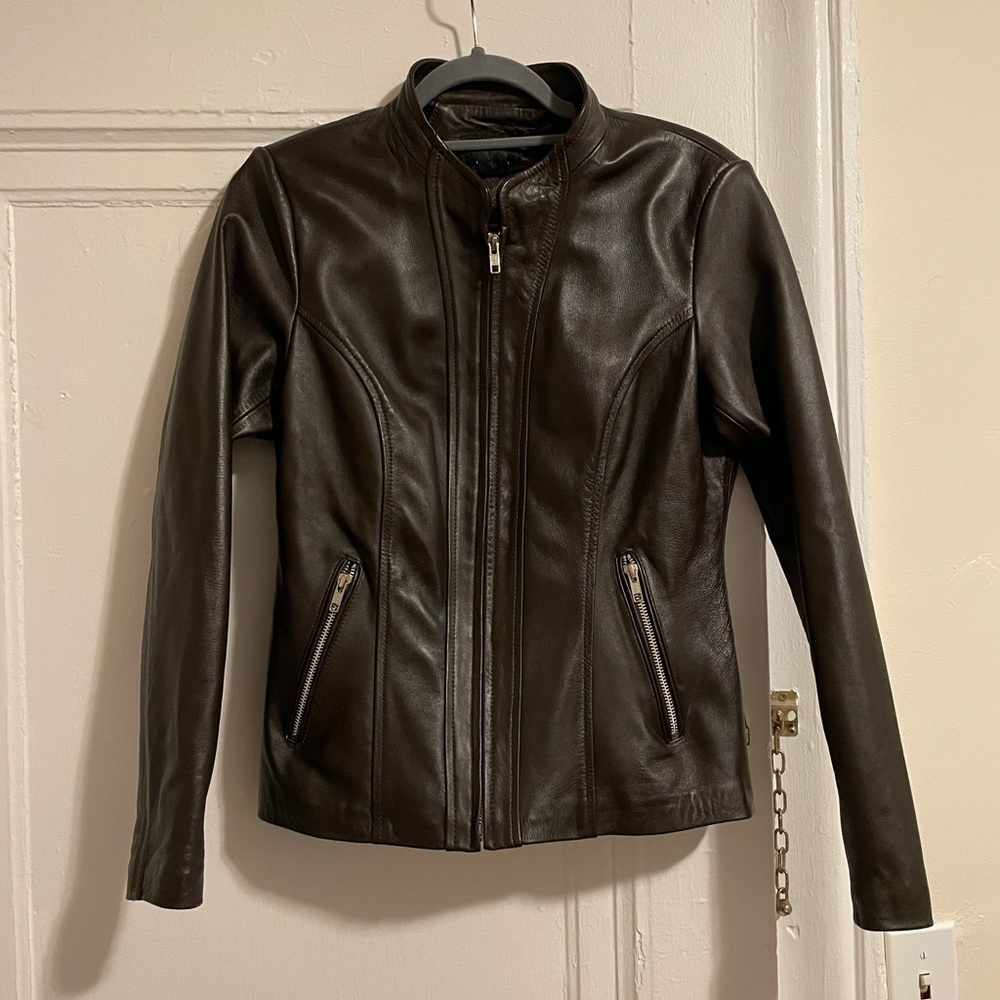 Brown Leather Jacket